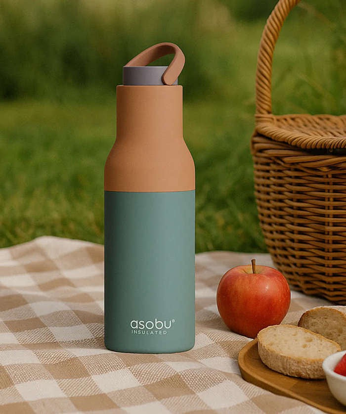 Asobu - Metro Insulated Bottle | Pastel Peach Special Edition | 650ml