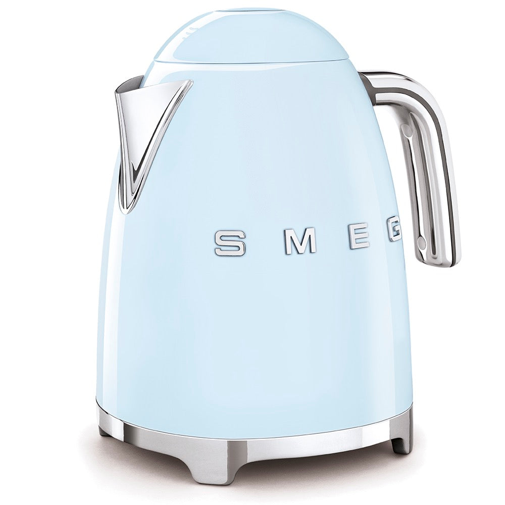 Smeg - Electric Kettle Fast Boiling | 50's Style Aesthetic | 1.7L | Pastel Blue