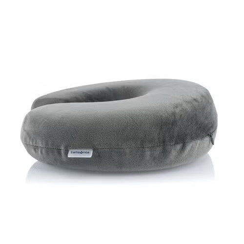 Samsonite Travel Essentials Memory Foam Pillow Medium Soft Grey — BambiniJO Jordan