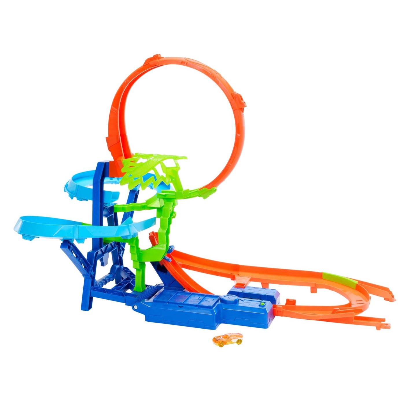Hot Wheels - Stunt Tracks Toy Race Car & Track Set