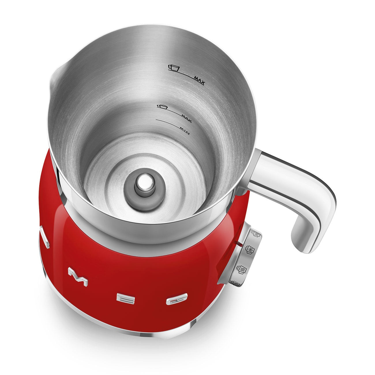 Smeg - Milk Frother | 50's Style Aesthetic | Red