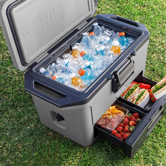 Ninja FrostVault Hard Cooler - Slate Grey 47L — BambiniJO Jordan