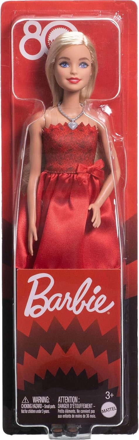 Barbie 80th Anniversary Ruby Red Doll — BambiniJO Jordan