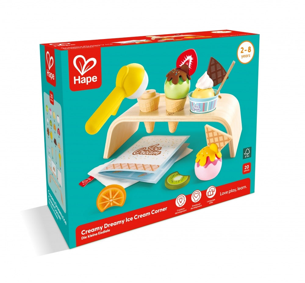 Hape - Creamy Dreamy Ice Cream Corner