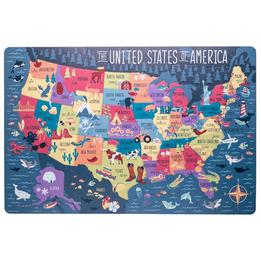 Stephen Joseph - Floor Puzzle - USA | 3-6Y