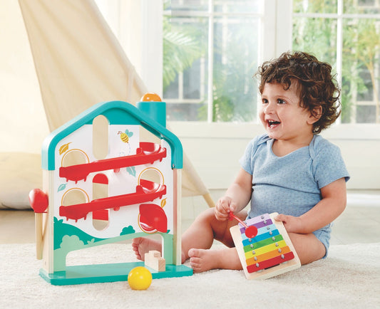 Hape - Melody Mansion Ball Run 3-6Y — BambiniJO Jordan