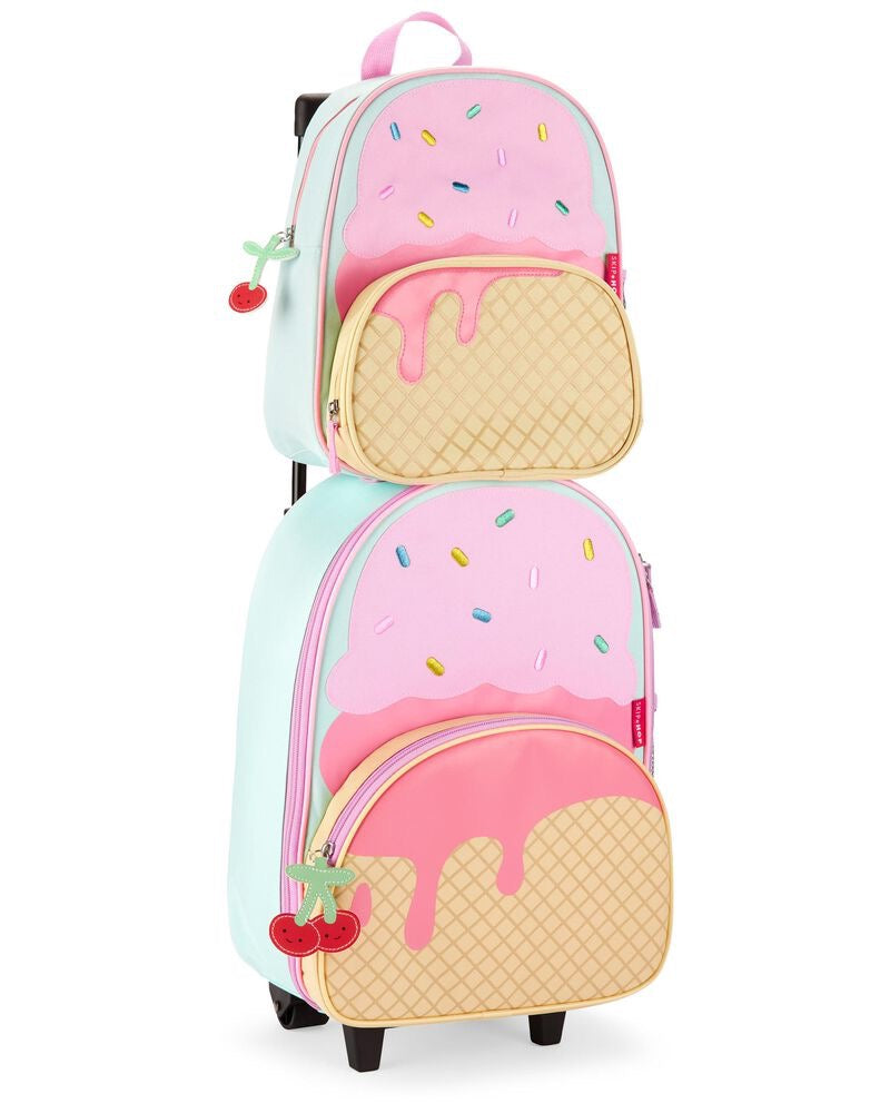 Skip Hop - Kids Rolling Luggage Spark - Ice Cream