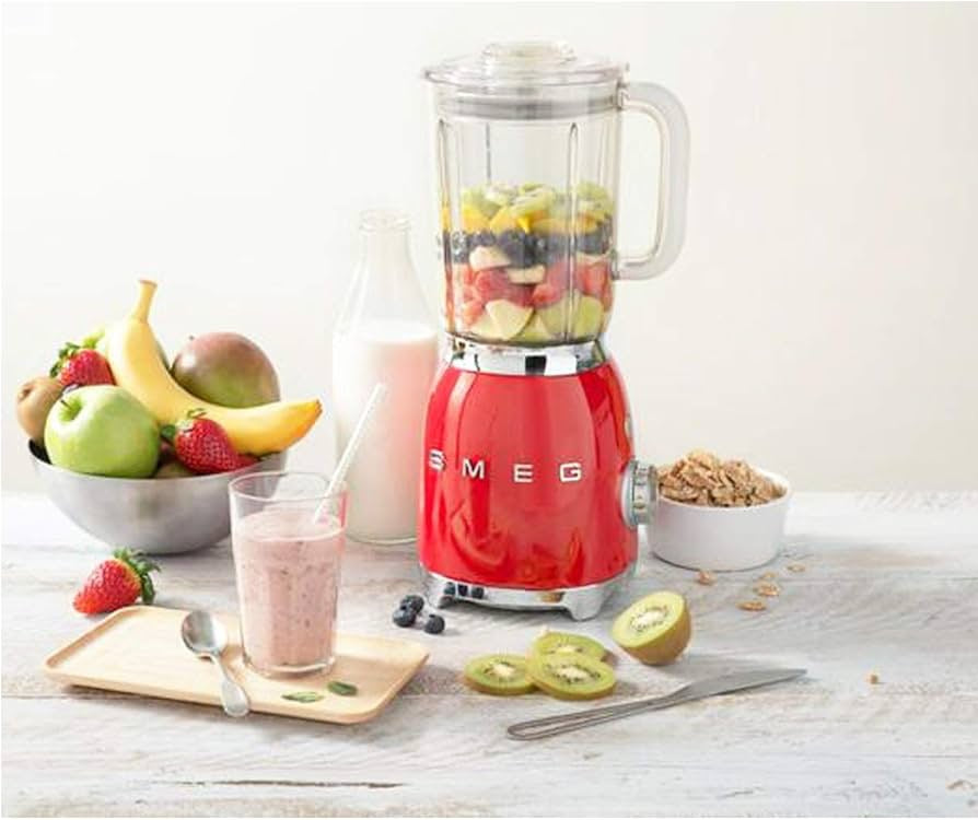 Smeg - Table Blender | 50's Style Aesthetic | Red