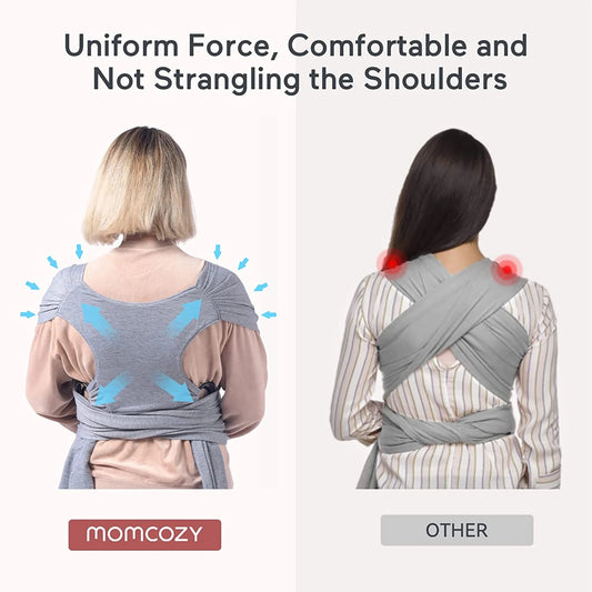 Momcozy Baby Wrap Carrier Air-Mesh — BambiniJO Jordan