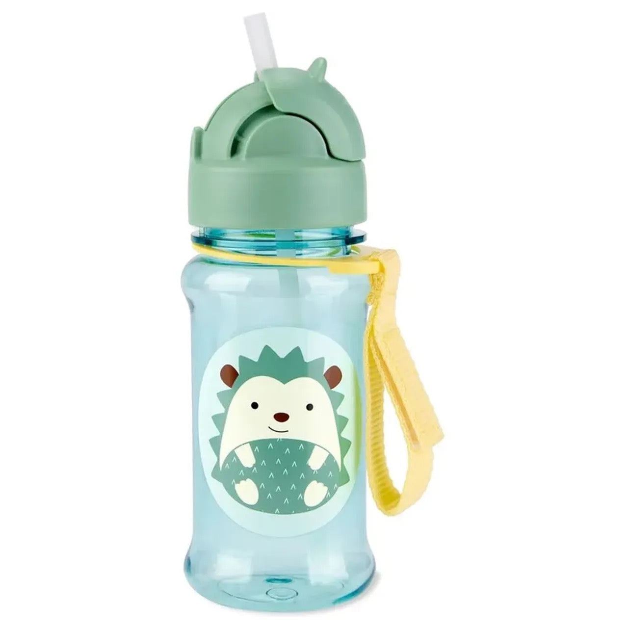 Zoo Straw Bottle - Hedgehog - 384.5ml