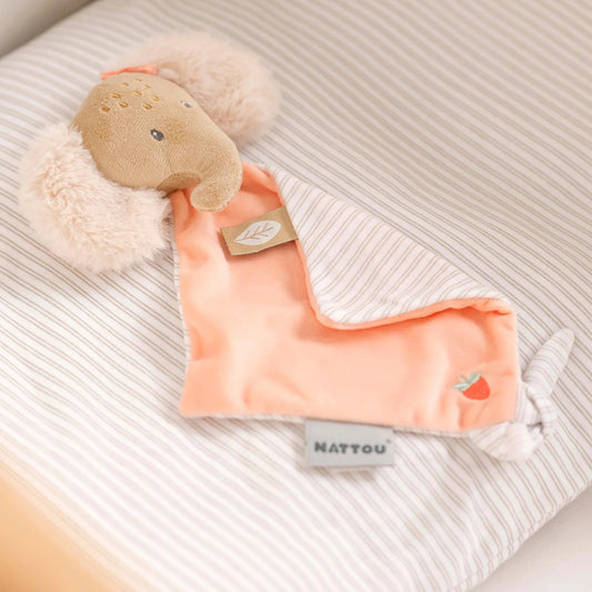 Nattou Small Comforter Doudou Elephant — BambiniJO Jordan