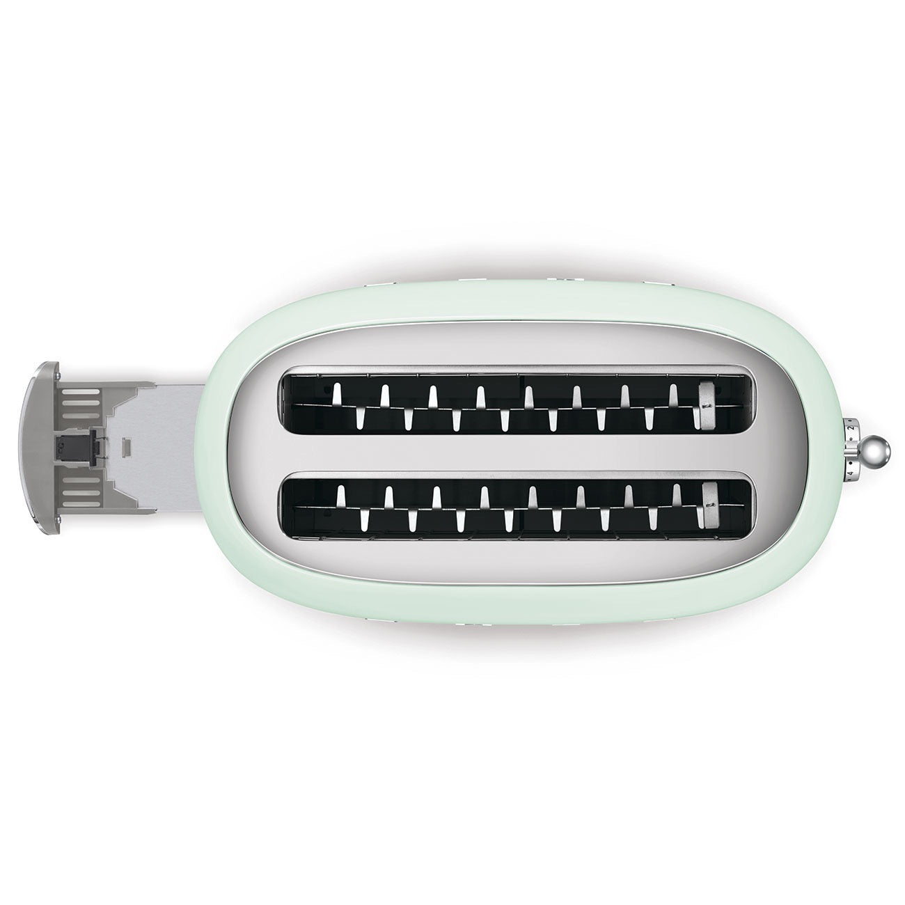 Smeg - Toaster | 2 Slots | Extra Wide | 50's Style Aesthetic | Pastel Green