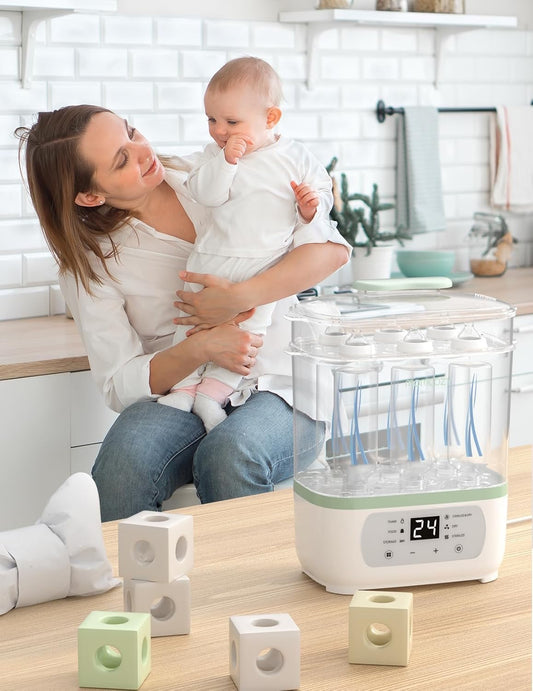 Momcozy Bottle 8 in 1 Sterilizer and Dryer — BambiniJO Jordan