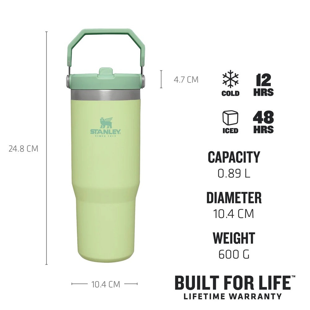 Stanley - The IceFlow™ Flip Straw Tumbler | Citron | 890ml