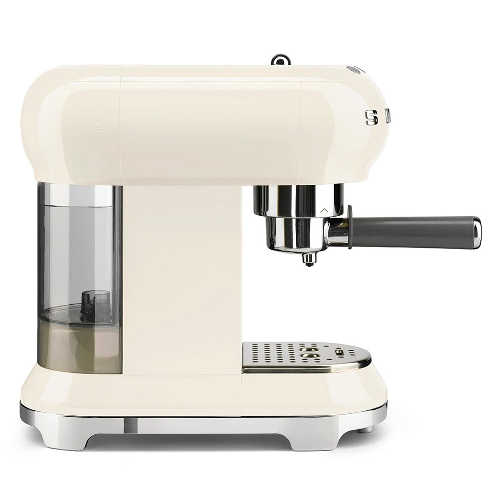 Smeg - Manual Espresso Coffee Machine | 50's Style Aesthetic | Cream