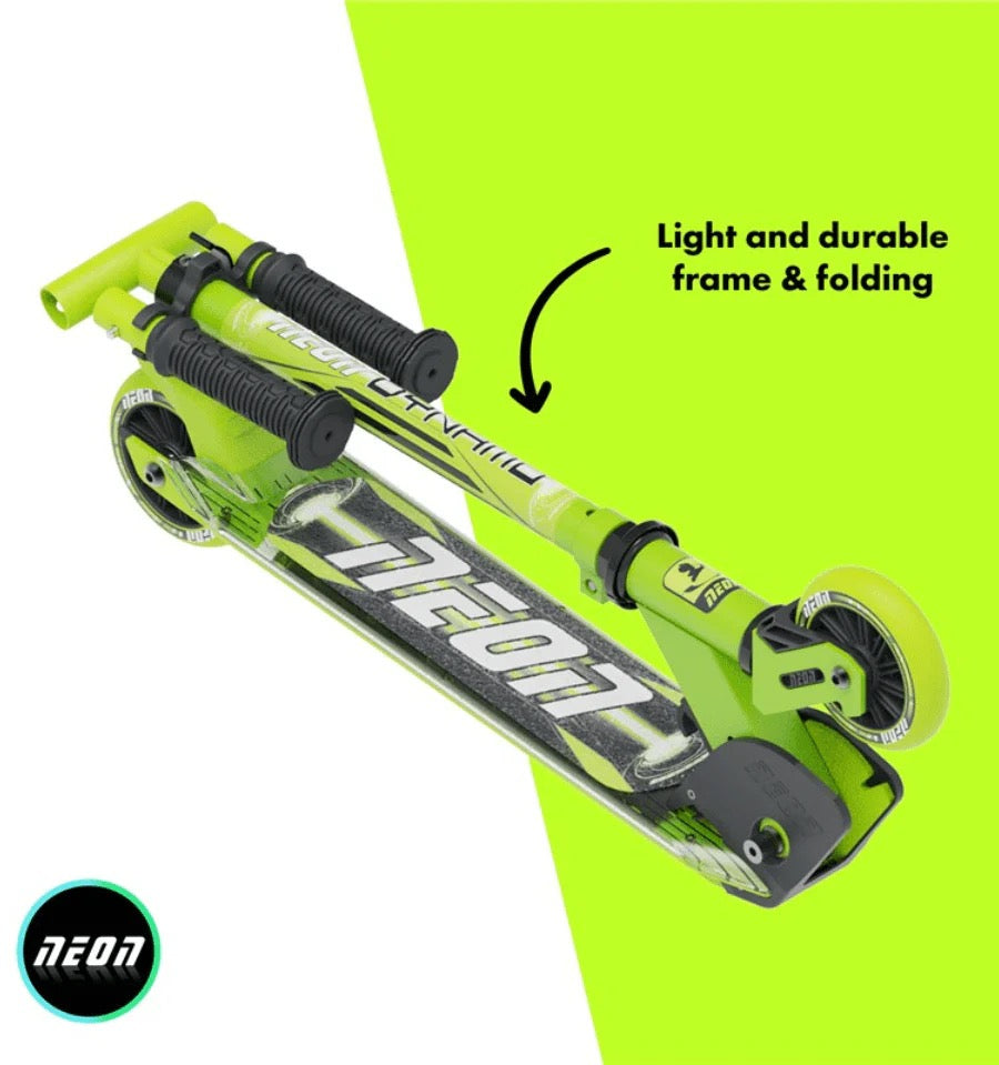 Yvolution - Neon Dynamo Scooter | Red | 5-9 Years