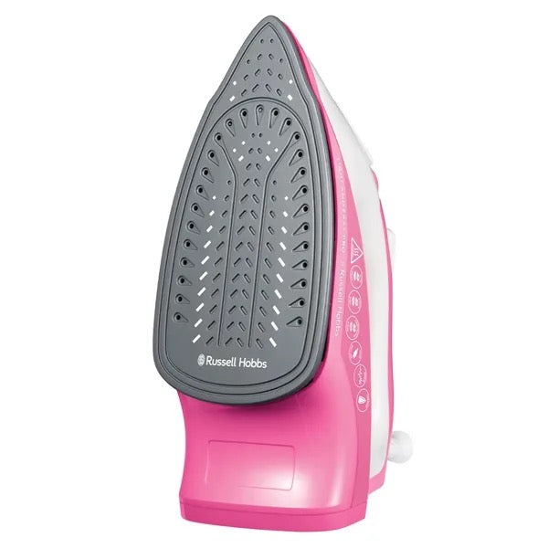 Russell Hobbs - Light & Easy Pro Steam Iron | Pink 2600W