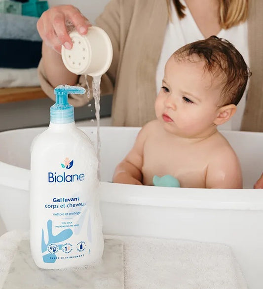 Biolane cleansing gel for baby hair and body — BambiniJO Jordan