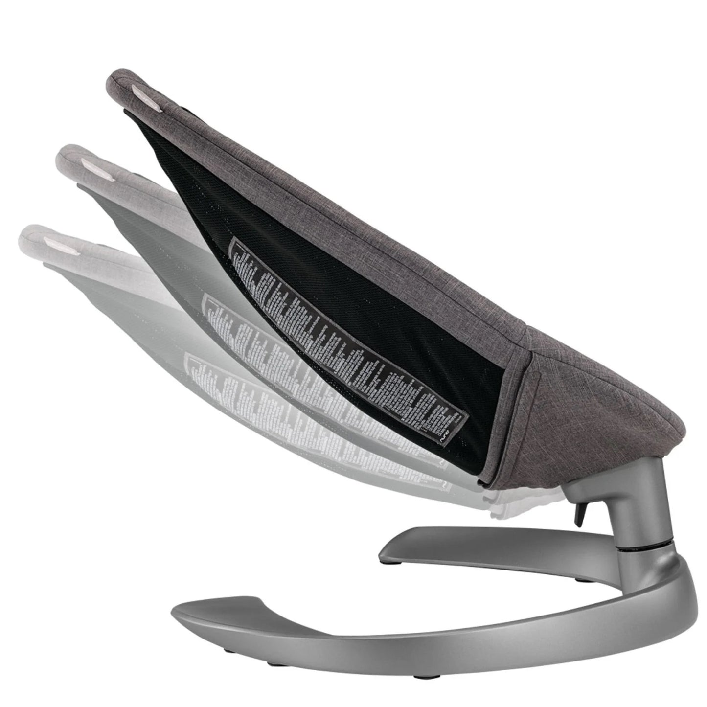 Nuna – Leaf™ Grow Swing | Baby Lounger to Chair + Toy Bar | Granite