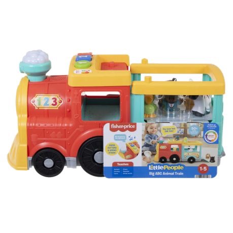 Fisher-Price - Little People Big ABC Animal Train Toy