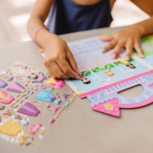 Melissa & Doug Puffy Sticker Play Set Princess 3-6Y — BambiniJO Jordan