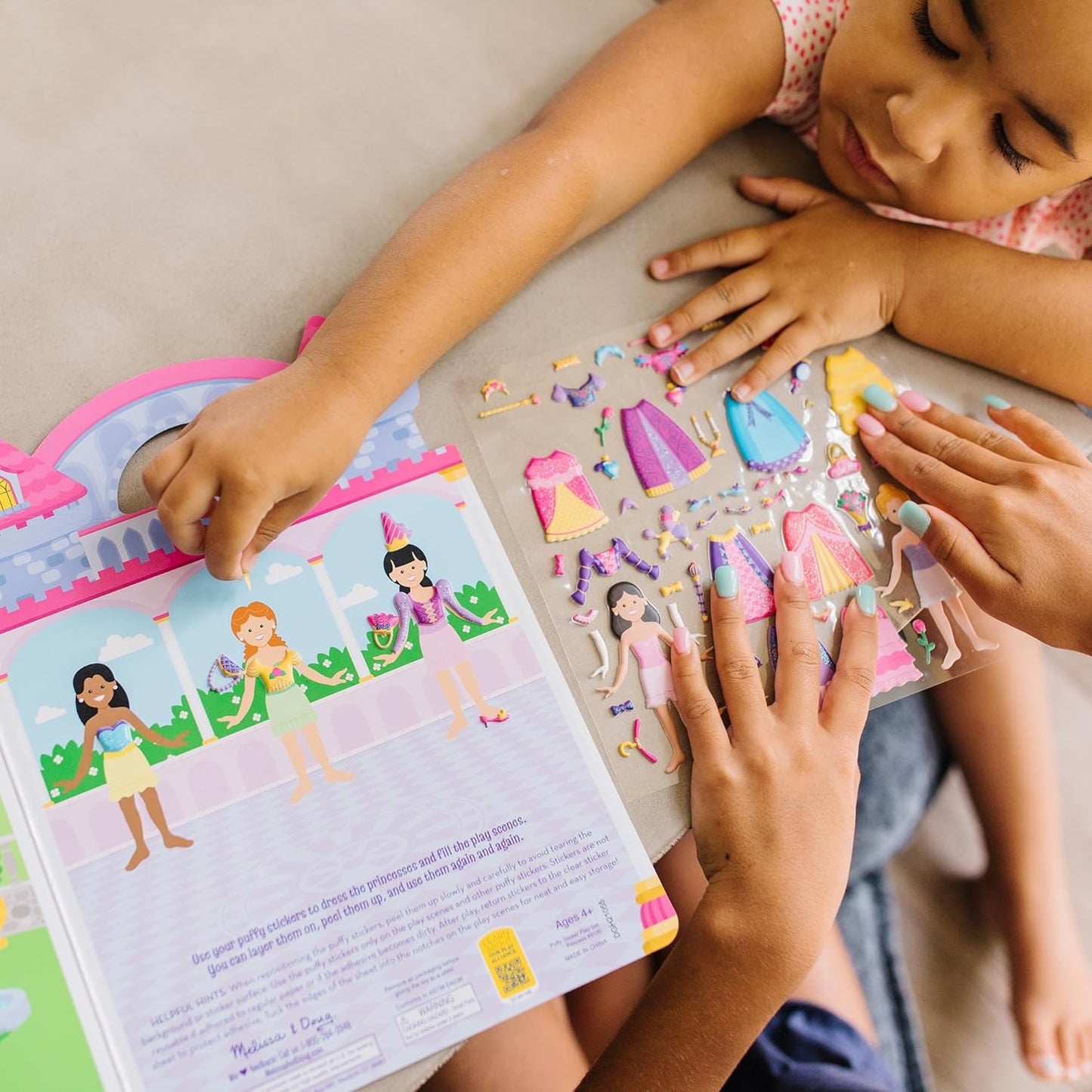 Melissa & Doug Puffy Sticker PRINCESS