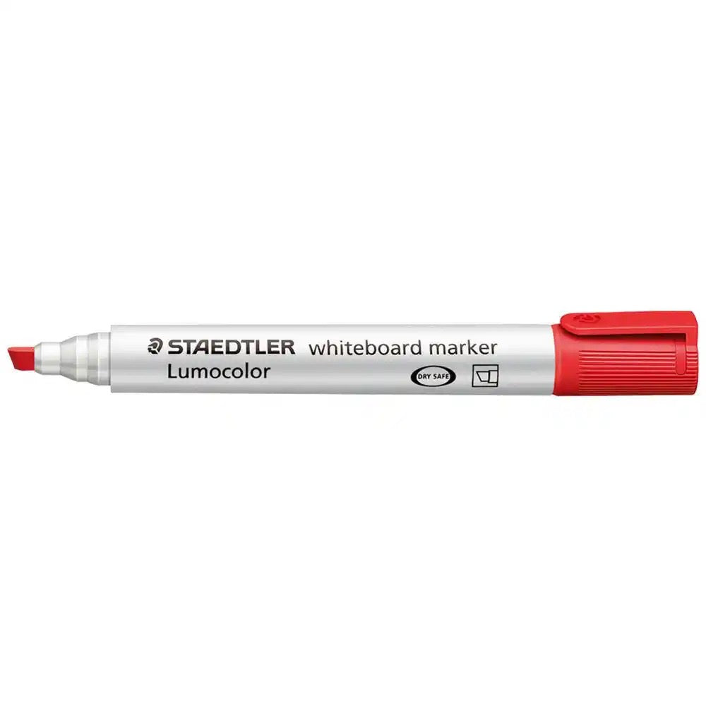 Staedtler - Lumocolor Whiteboard Marker Chisel Tip | Red
