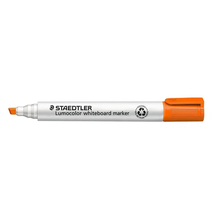 Staedtler - Lumocolor Whiteboard Marker Chisel Tip | Orange