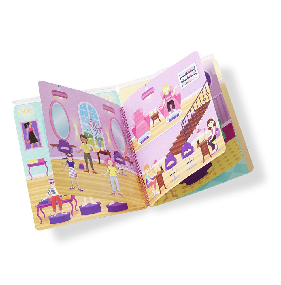 Melissa & Doug - Deluxe Puffy Sticker Album | Day of Glamour