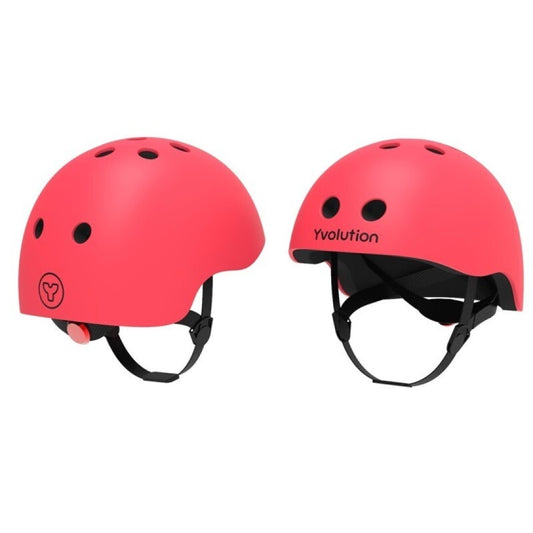 Yvolution - Neon Helmet Small - Red | 3Y+