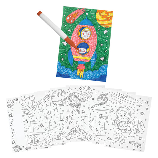 Stephen Joseph - Wonder Ink Kits | Space | 3Y+
