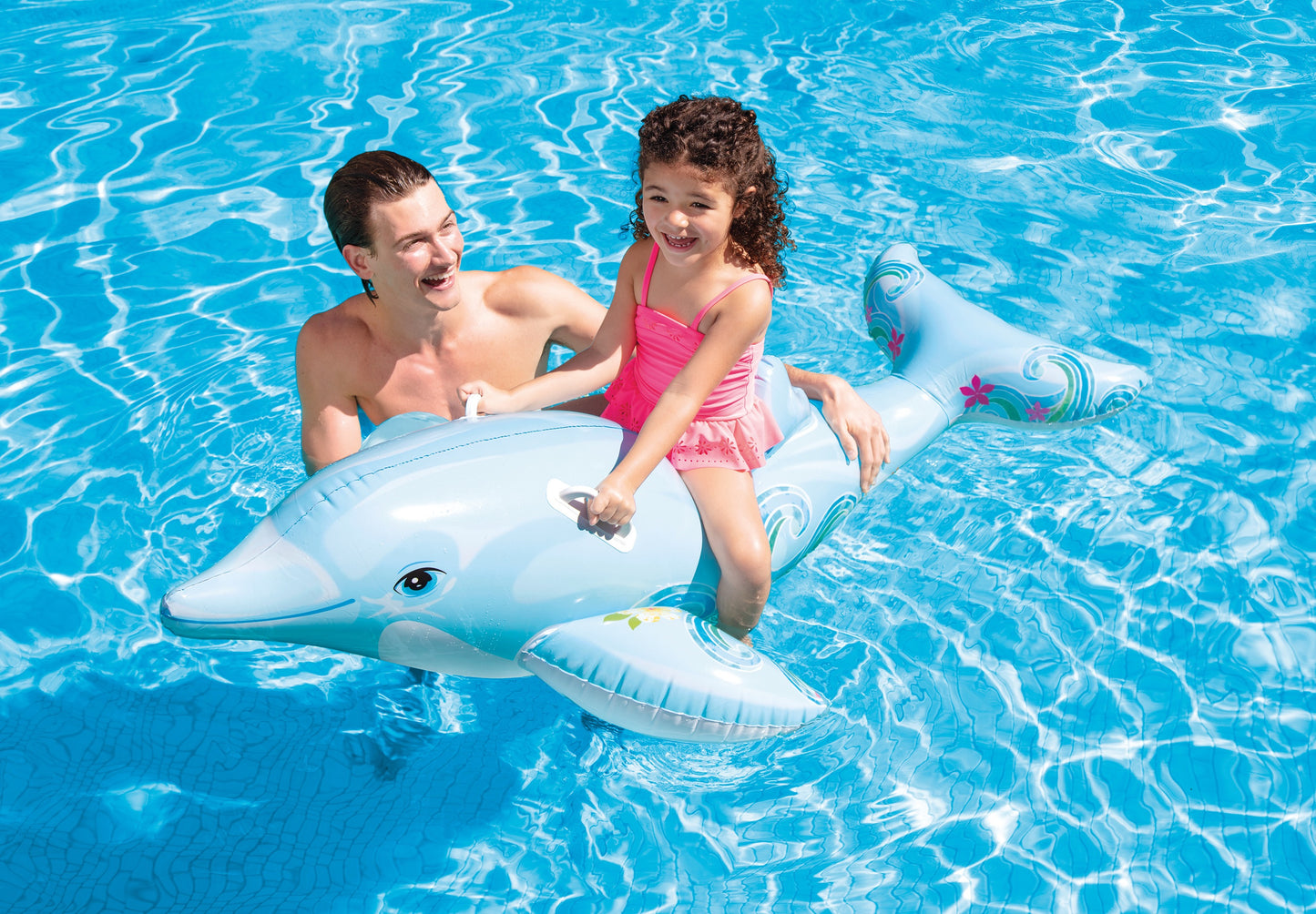 Intex - Dolphin Ride-On | Age 3+