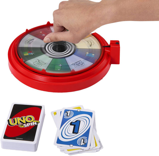 UNO - Spin Card Game for Family Game Night | 6Y+