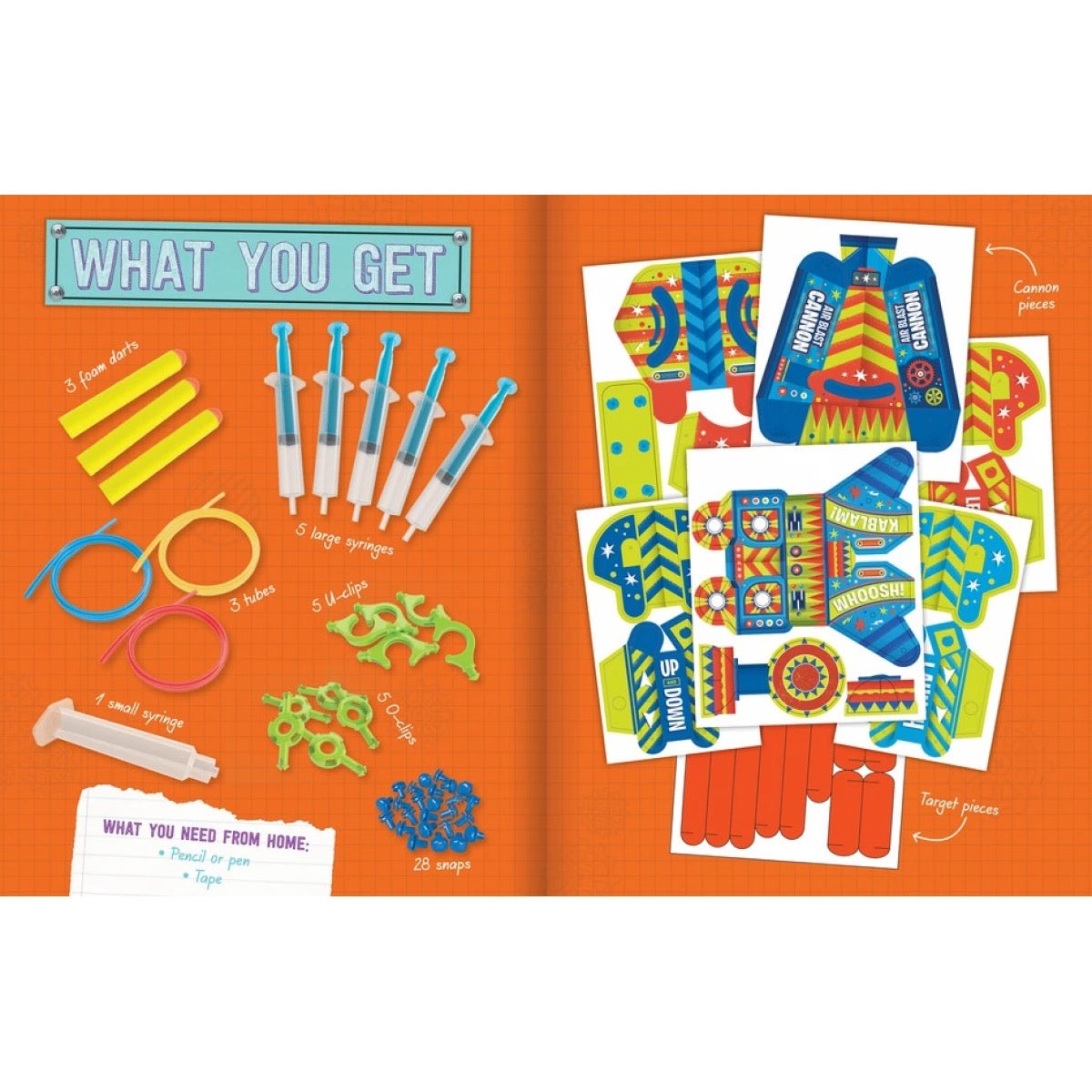 Klutz DIY Air Blast Cannon