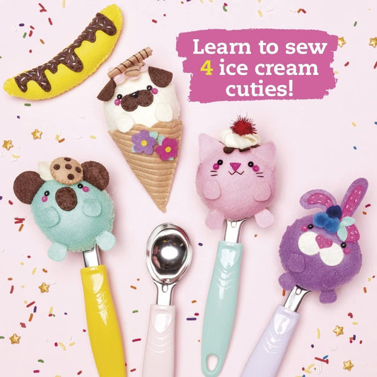 Klutz DIY Sew Your Own Ice Cream Animals 3-6Y — BambiniJO Jordan