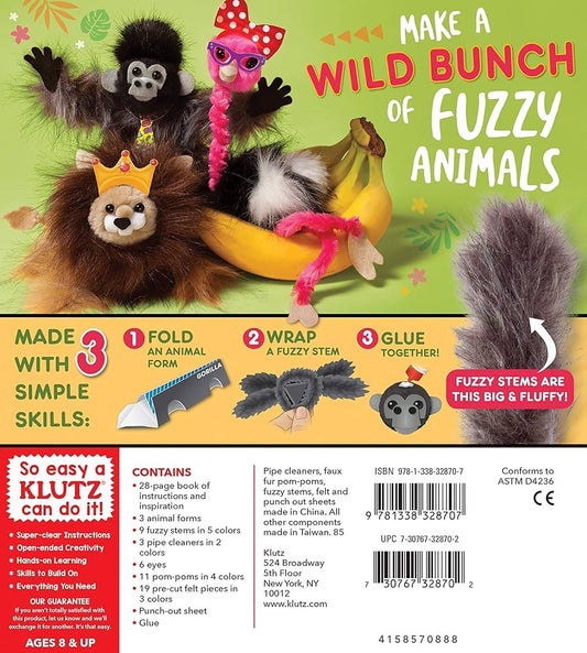 Klutz DIY Fuzzimals Safari 3-6Y — BambiniJO Jordan
