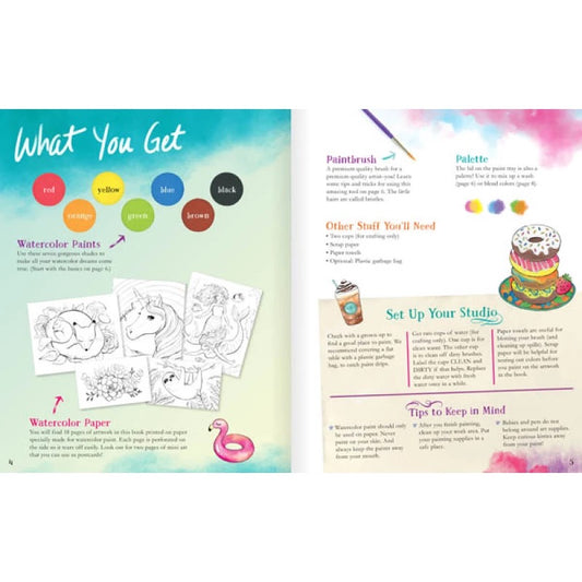 Klutz DIY Watercolor Dreams 3-6Y — BambiniJO Jordan