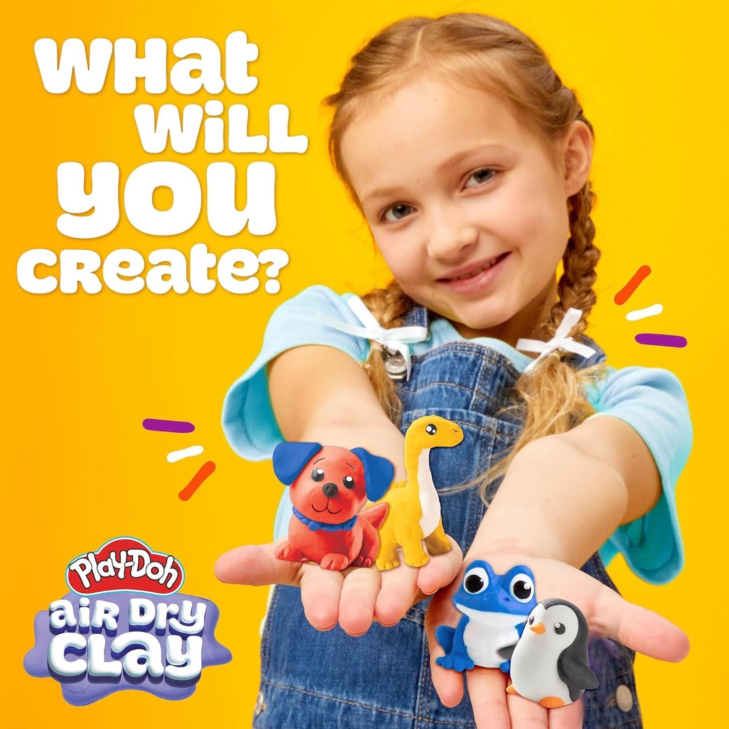 Play-Doh - Air Dry Clay | 6 Color Bag