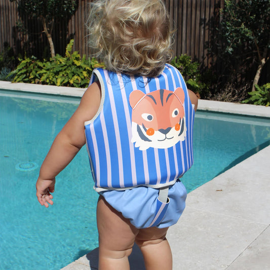 SUNNYLiFE - Float Vest Tino the Tiger 2-3Y — BambiniJO Jordan