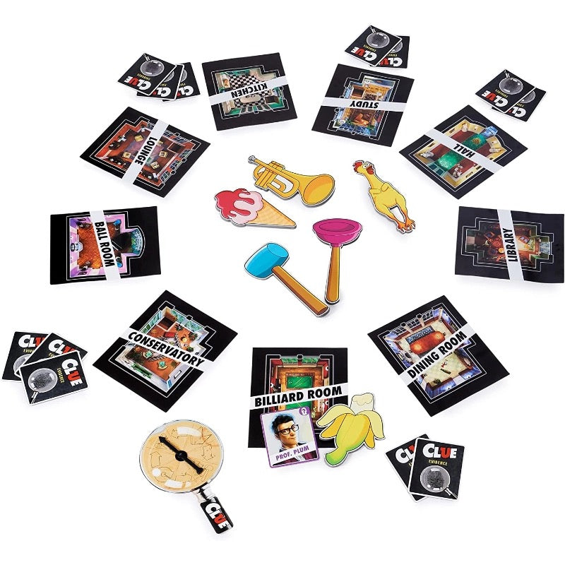 لعبة ألغاز كلاسيكية عملاقة لحفلات الغموض، مناسبة للأعمار من 8 سنوات فما فوق.