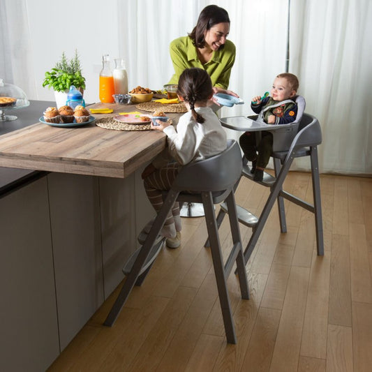 Chicco Crescendo Up Highchair Black Re-Lux — BambiniJO Jordan