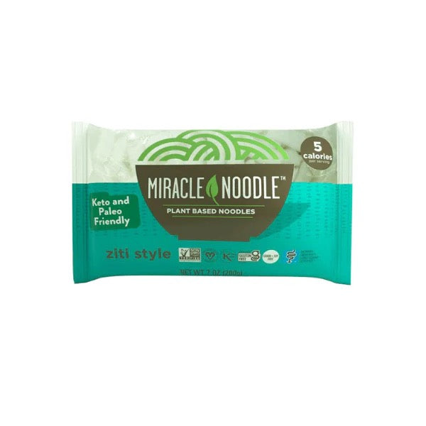 Miracle Noodle - Gluten Free Keto Ziti Style Noodles | 200g