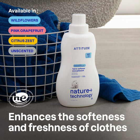 Attitude Fabric Softener Citrus 1L — BambiniJO Jordan