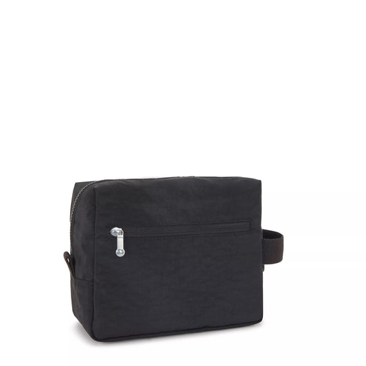 Kipling PARAC Toiletry Bag Black Noir Large - side view — BambiniJO Jordan