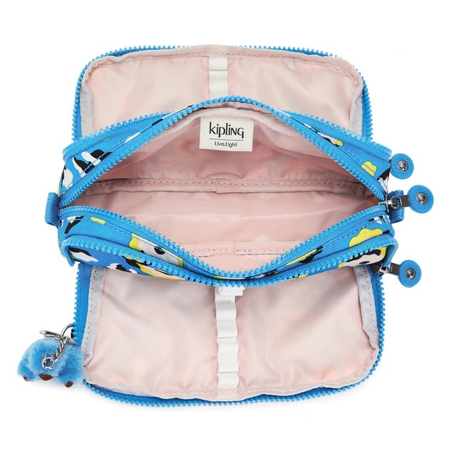 مقلمة جيتروي كبيرة بنقشة جلد النمر والزهور