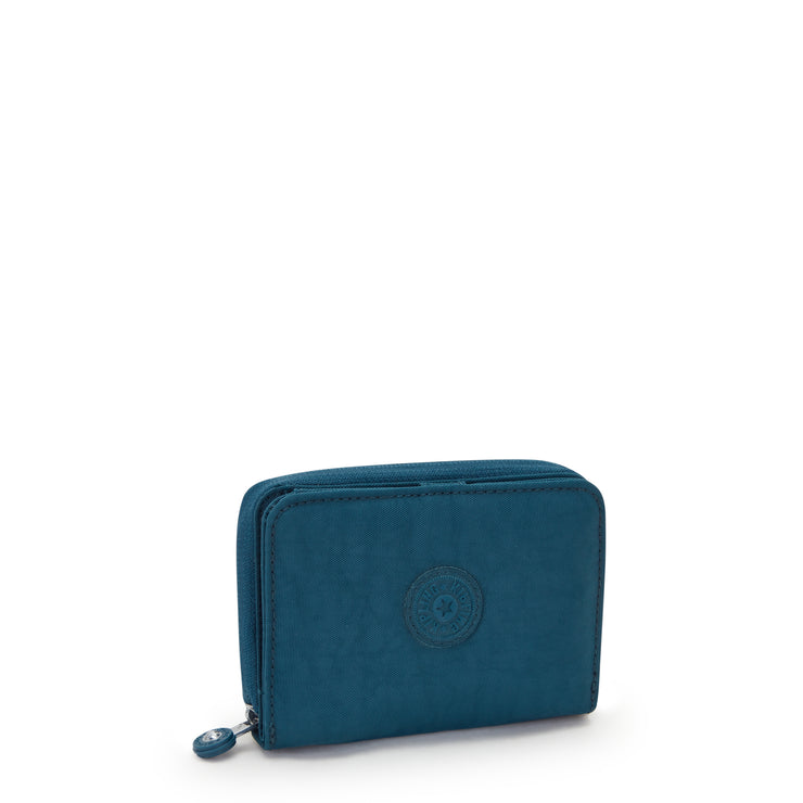 Kipling Money Love Wallet Cosmic Emerald - detail view