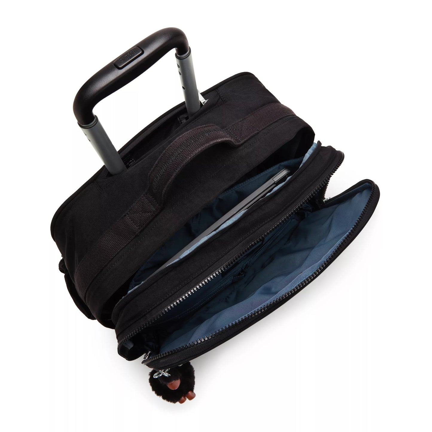 Kipling NEW STORIA Kids' Wheeled School Bag True Black - detail view