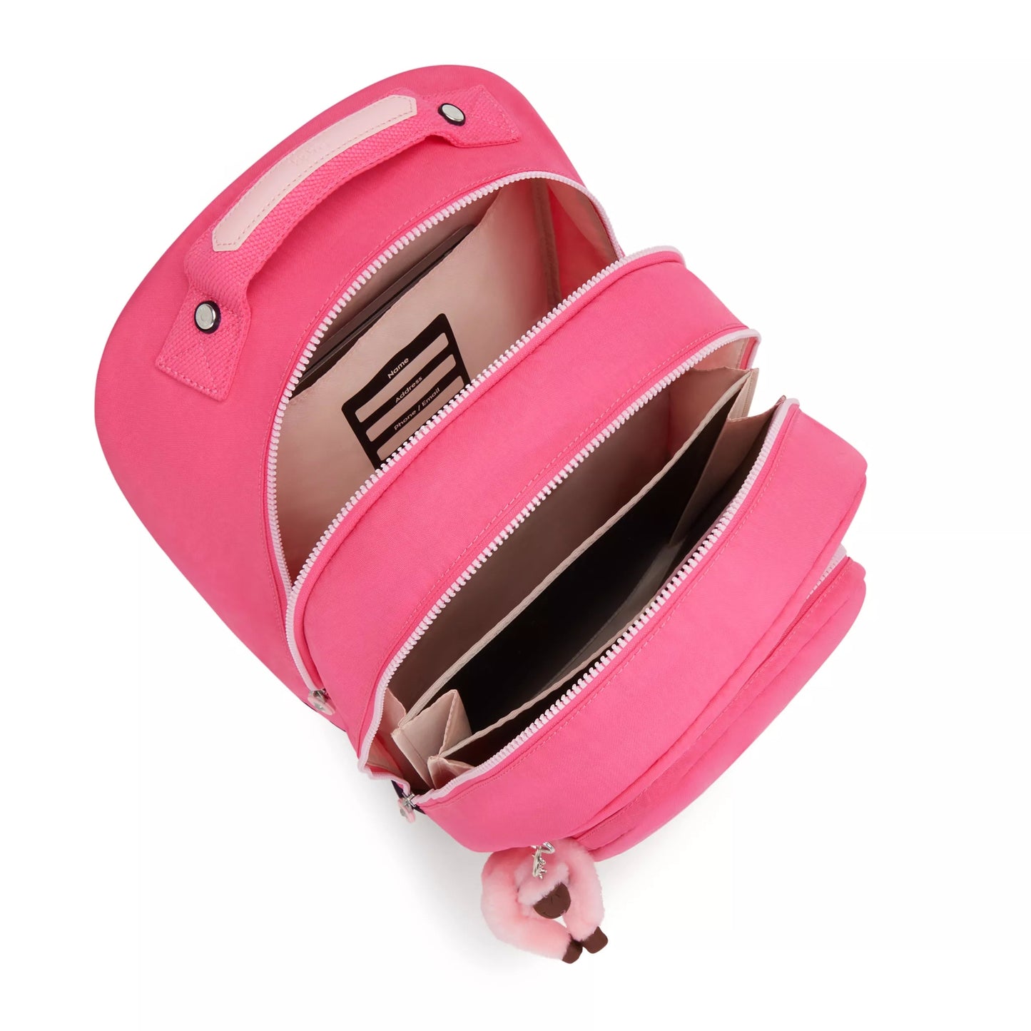 Kipling Class Room Backpack Happy Pink Combo - detail view