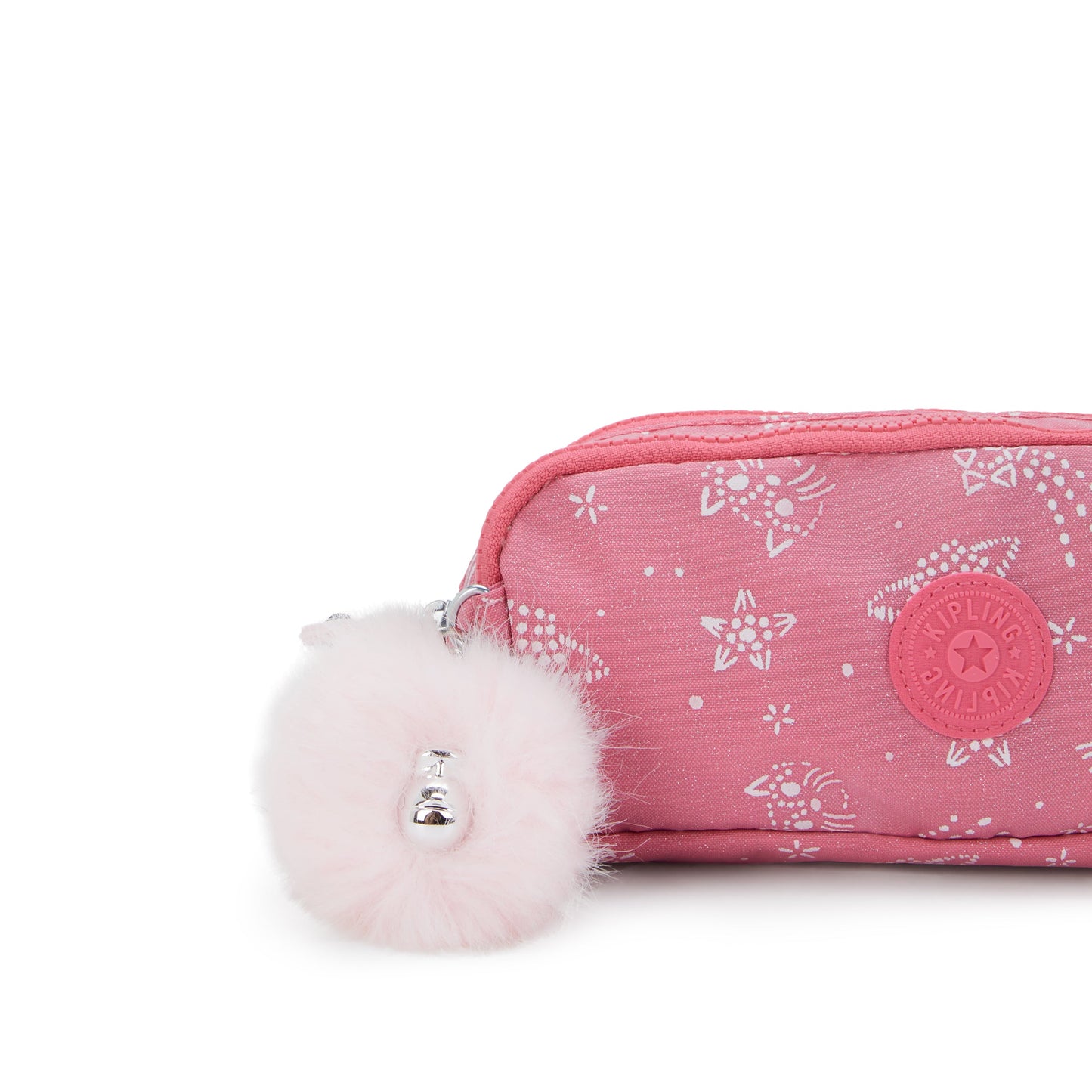 Kipling Gitroy Pencil Case Glitter Cats Large - detail