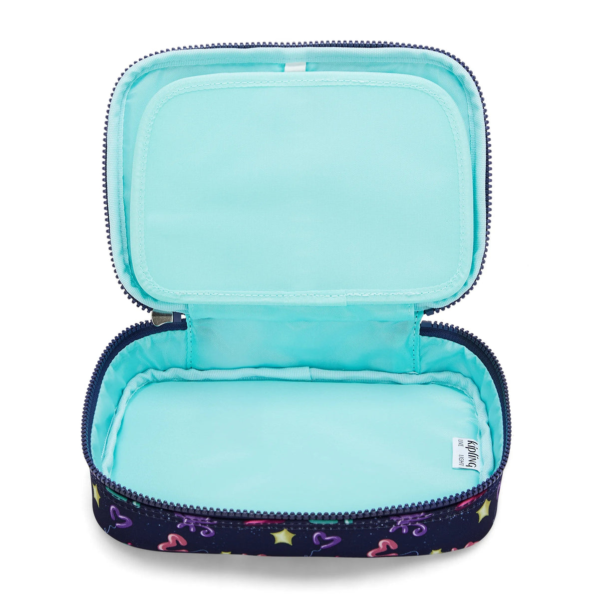 Kipling 100 Pens Large Pencase Balloon Monkey - angle
